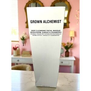 Grown Alchemist Facial Masque Wheatgerm‎ Ginkgo Cranberry 2.53oz New